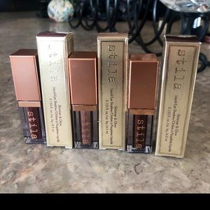 Stilla Shimmer & Glow 3 Pc Liquid Eyeshadow Set